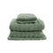 J Elliot Home Set of 4 George Collective Cotton Bath Towel Set Avocado