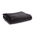 Ardor Lucia Push Blanket Charcoal Super King Bed