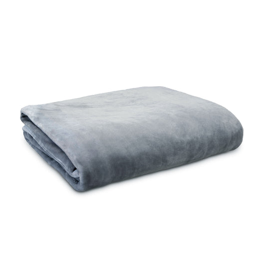Ardor Lucia Luxury Push Blanket Silver DOUBLE