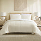 Ardor Avalon Cream 3 Pcs Velvet Comforter Set with Sherpa Reverse Queen/King