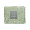 Ardor Adeline Sage Jacquard Damask Quilt Cover Set King