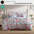 Ardor Amelie Multi Floral Printed Quilt Cover Set QUEEN