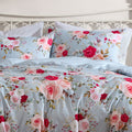 Ardor Amelie Multi Floral Printed Quilt Cover Set QUEEN