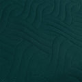 Ardor Asher Deep Teal Embossed Vintage Washed Quilt Cover Set King