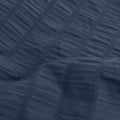 Ardor Byron Navy Seersucker Quilt Cover Set King