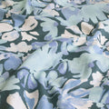 Ardor Eadie Teal Floral Printed Quilt Cover Set KING