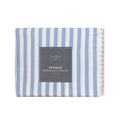 Ardor Frankie Blue King Quilt Cover Set Yarn Dyed Reversible
