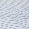 Ardor Frankie Blue Stripe Yarn Dyed Reversible Quilt Cover Set Queen