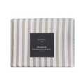 Ardor Frankie Natural Stripe Yarn Dyed Reversible Quilt Cover Set King