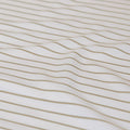 Ardor Frankie Natural Stripe Yarn Dyed Reversible Quilt Cover Set Queen