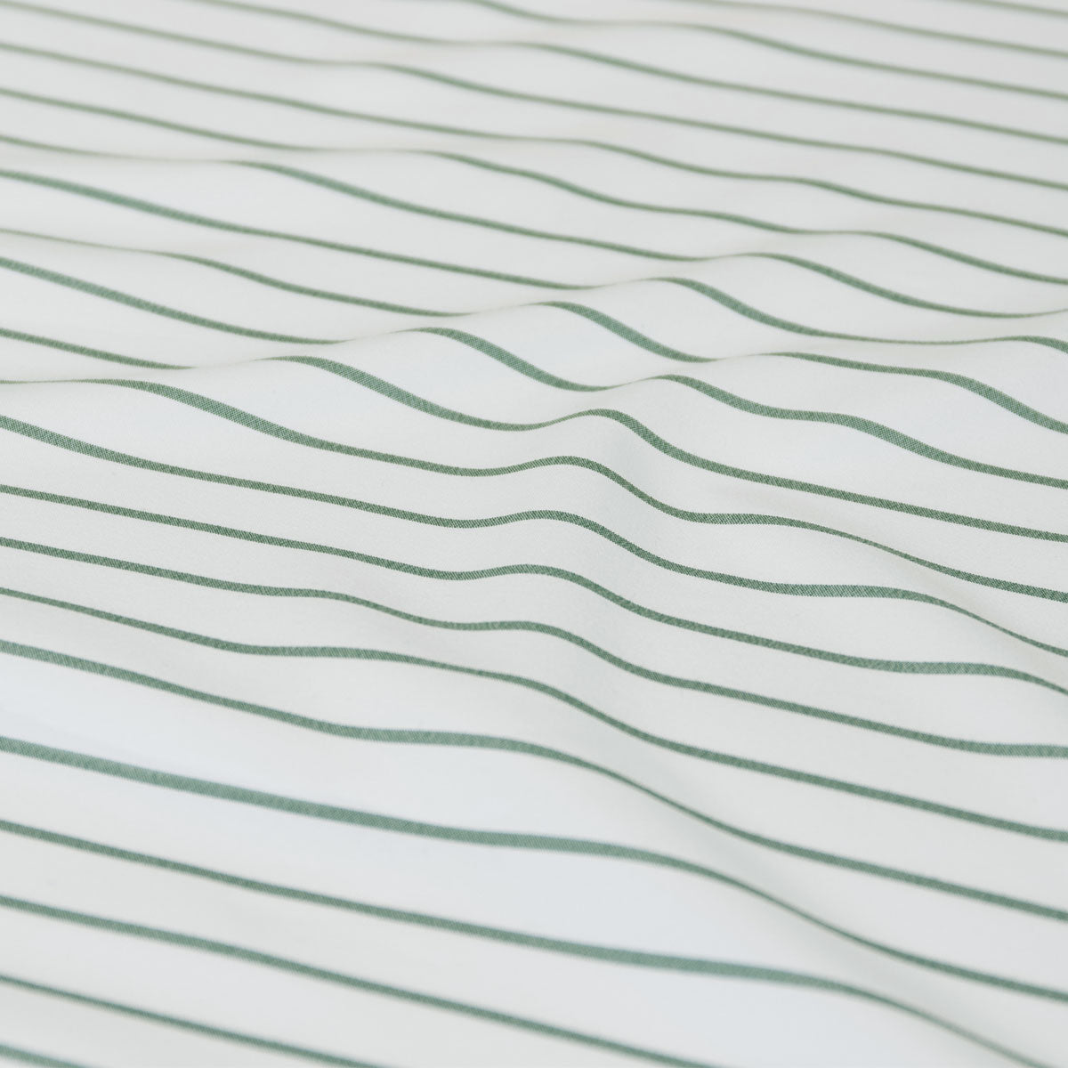 Ardor Frankie Sage Stripe Yarn Dyed Reversible Quilt Cover Set King