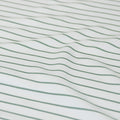 Ardor Frankie Sage Stripe Yarn Dyed Reversible Quilt Cover Set Queen