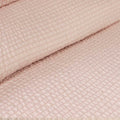 Ardor Ingrid Blush Seersucker Stripe Quilt Cover Set Single