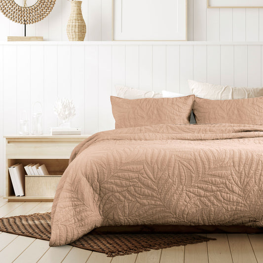 Ardor Jocelyn Dusk Quilt Cover Set QUEEN