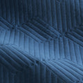 Ardor Maxwell Navy Embossed Vintage Washed Quilt Cover Set King