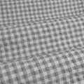 Ardor Rowe Grey Textured Seersucker Quilt Cover Set King