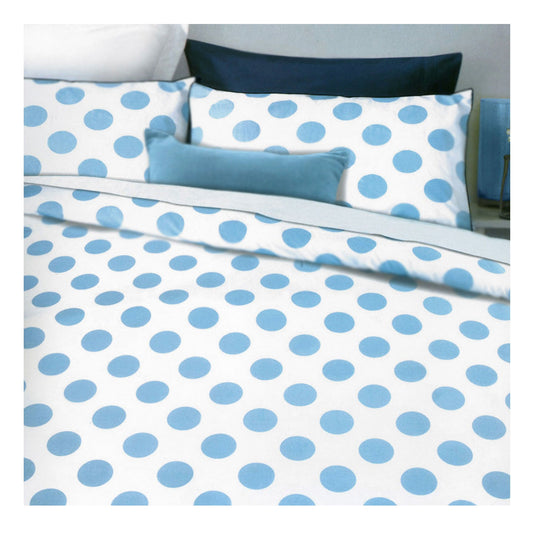 Apartmento Spot Blue Quilt Cover Set KING