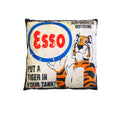 Australian Mancave Retro Cushion ESSO Upright Tiger 40 x 40 cm