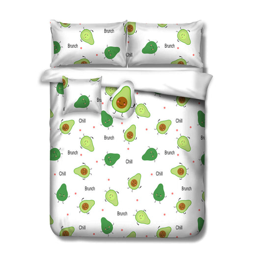 Ramesses White Avocado Kids Advventure 5 Pcs Comforter Set KING