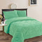 Ramesses Teddy Fleece 3 Pcs Comforter Set Aqua (Frost) KING