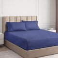 Ramesses Royal Blue 2000TC Cooling Bamboo Combo Set Queen