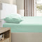 Ramesses 2000TC Bamboo Embossed Fitted Sheet Combo Set Aqua Double