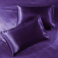 Ramesses Casablanca Satin Fitted Sheet Queen Violet