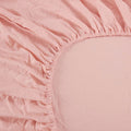 Ramesses 1000TC Bamboo Fitted Sheet Queen Dusty Pink
