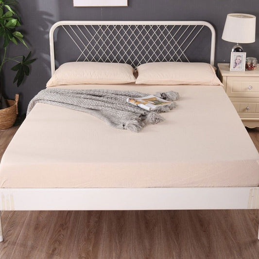 Ramesses 1000TC Linen Bamboo Fitted Sheet Combo Set Linen DOUBLE