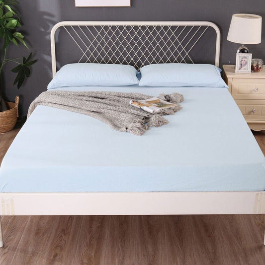Ramesses 1000TC Linen Bamboo Fitted Sheet Combo Set Plein Air QUEEN