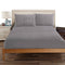 Ramesses Teddy Fleece Fitted Sheet King Charcoal