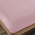 Ramesses Teddy Fleece Fitted Sheet Combo Set Dusty Pink Queen