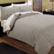 Kingtex Pintuck Quilt Cover Set Linen Double