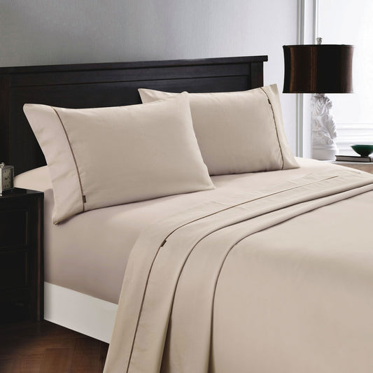 Linen 1200TC Cotton Rich Sheet Set King Single