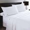 Deluxe Linen 1200TC Cotton Rich Sheet Set White KING SINGLE