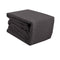 Ramesses Egyptian Cotton Flannel Sheet Set Charcoal SINGLE