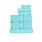 Kingtex 550gsm Cotton 7 Pce Towel Set Turquoise