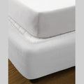 Ramesses Vertical Quilted Valance White SINGLE