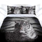 Just Home Blue Eyes Stripes Tiger Quilt Cover Set QUEEN
