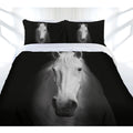 Just Home Midnight Horse Queen Quilt Cover Set