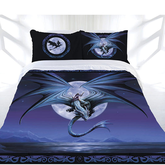 Anne Stokes Moonstone Quilt Cover Set KING