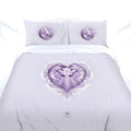 Anne Stokes White Unicorn Queen Quilt Cover Set