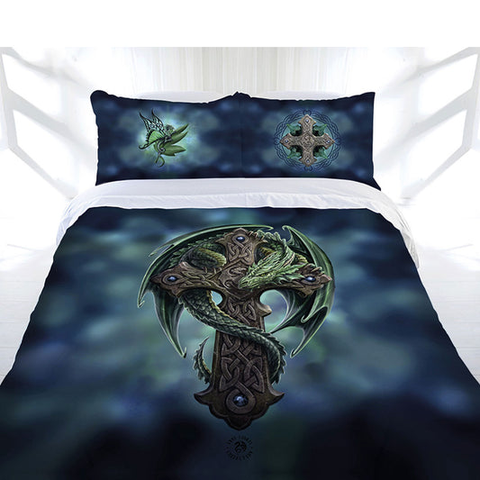 Anne Stokes Woodland Guardian Quilt Cover Set DOUBLE