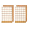 Ladelle Set of 4 Retreat Cotton Kitchen Tea Towels 50 x 70 cm Mustard