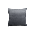Alastairs Augusta Faux Mink Square Cushion Charcoal