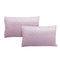 Alastairs Augusta Blush Pair of Flannel Fleece Standard Pillowcases