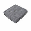 Rans Boxed Herringbone Chair Cushion Pad 40 x 40 + 7 cm Black