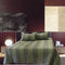 Rapee Faux Silk Coverlet Set Zig Zag Sage - Queen