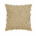 Rapee Petal Filled Cushion Camel