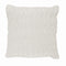 Rapee Pietra Filled Cushion - White 45cm x 45cm